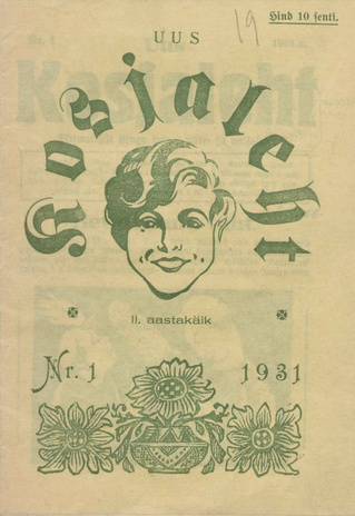 Uus Kosjaleht ; 1 1931