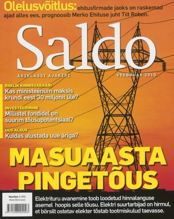 Saldo : äriklassi ajakiri ; 1 (86) 2010-02