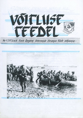 Võitluse Teedel : Eesti Leegioni Virumaa Klubi väljaande jätkamine ; 1 (35) 2002