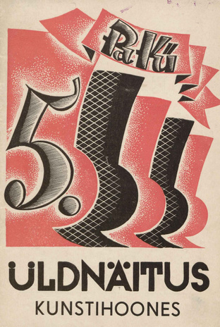 Rakenduskunsti Ühing "Rakü" 5. üldnäitus : 14. novembrist - 4. detsembrini 1937 
