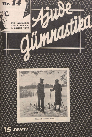 Ajude Gümnastika : ristsõnamõistatuste ajakiri ; 14 1940-04-04
