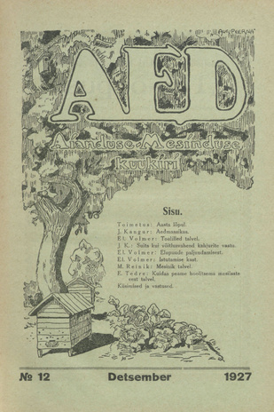 Aed : aianduse ajakiri ; 12 1927-12