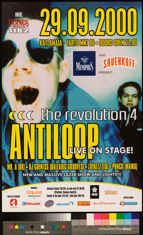 Antiloop live on stage! 