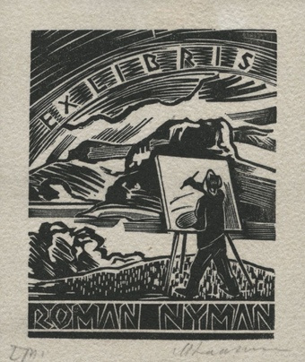 Ex libris Roman Nyman 