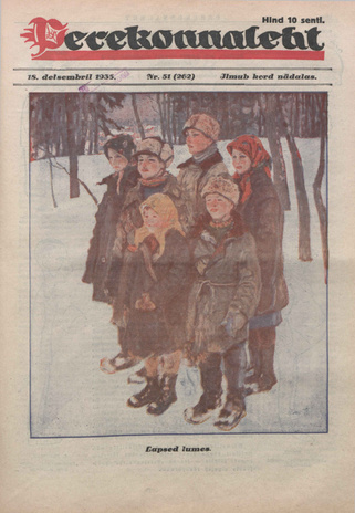Perekonnaleht : mitmesuguse sisuga ajaviiteajakiri ; 51 (262) 1935-12-18