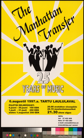 The Manhattan Transfer : 25 years of music