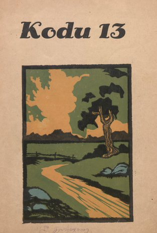 Kodu : perekondlik kirjanduse, teaduse ja kunsti ajakiri ; 13 1934-07