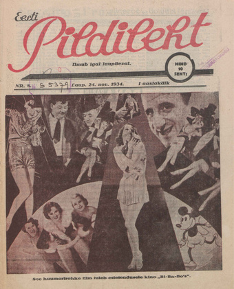 Eesti Pildileht ; 8 1934-11-24