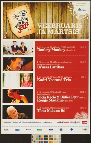 Talvejazz 2011 : Donkey Monkey, Urmas Lattikas, Kadri Voorand Trio jt 