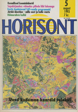 Horisont ; 5 1993-08
