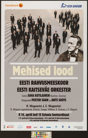 Mehised lood : Eesti Rahvusmeeskoor, Eesti Kaitseväe Orkester 