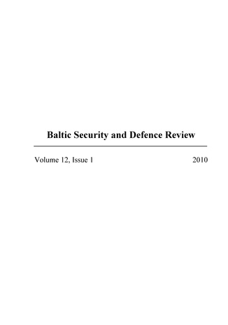 Baltic security and defence review ; 1 2010