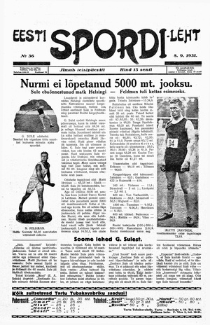 Eesti Spordileht ; 36 1931-09-08
