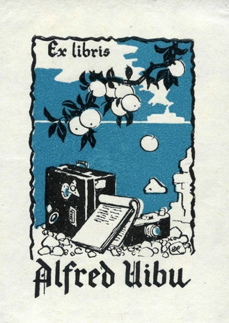 Ex libris Alfred Uibu 
