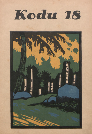 Kodu : perekondlik kirjanduse, teaduse ja kunsti ajakiri ; 18 1935-09-19