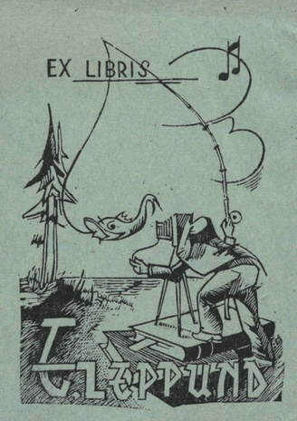 Ex libris E. Leppund 