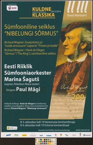 Eesti Riiklik Sümfooniaorkester, Marina Šagutš, Paul Mägi : Nibelungi sõrmus