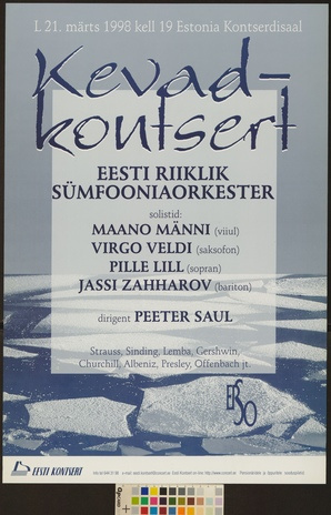 Kevadkontsert : Eesti Riiklik Sümfooniaorkester