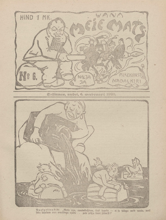 Vana Meie Mats : nalja- ja pilkekunsti nädalkiri ; 6 1920-02-06