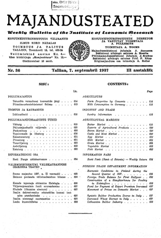 Majandusteated ; 36 1937-09-07