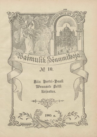 Vaimulik Sõnumitooja ; 10 1905-10