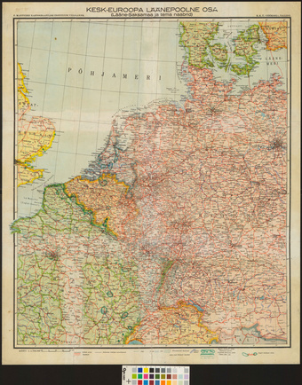 Kesk-Euroopa läänepoolne osa (Lääne-Saksamaa ja tema naabrid)