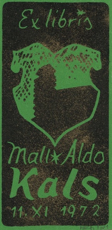 Ex libris Mall & Aldo Kals