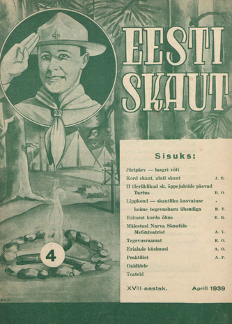 Eesti Skaut ; 4 1939-04