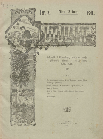 Jutuleht : rahvalik ilukirjanduse, teaduse, nalja ja pilkenalja ajakiri ; 3 1911