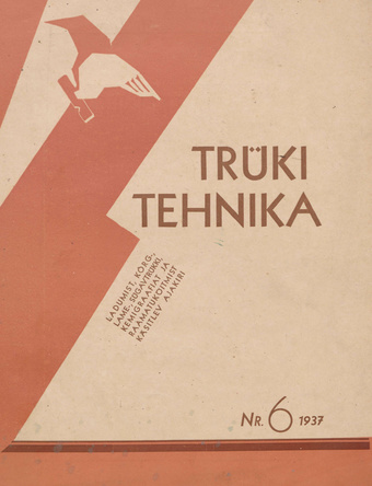 Trükitehnika ; 6 1937