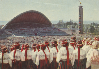 Eesti NSV : nõukogude Eesti üldlaulupidu