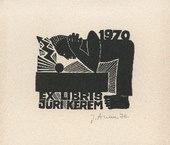 Ex libris Jüri Kerem 1970 