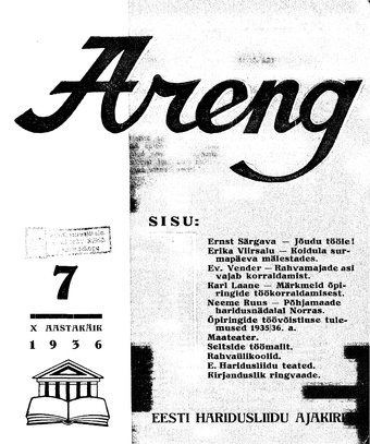 Areng ; 7 1936-11-25