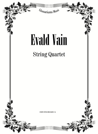Evald Vain - Keelpillikvartett