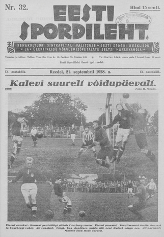 Eesti Spordileht ; 32 1928-09-21