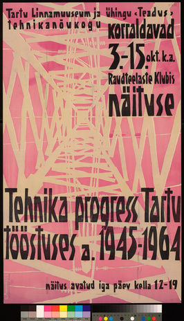 Tehnika progress Tartu tööstuses a. 1945-1964