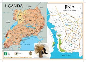 Uganda ; Jinja : the sourse of the river Nile 