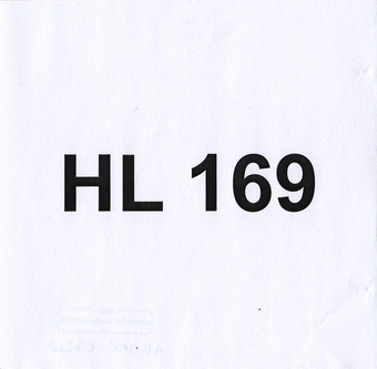 HL 169 : Eesti Muusikafondi heliarhiiv