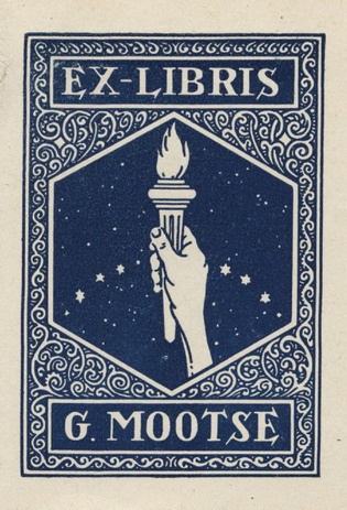 Ex-libris G. Mootse 