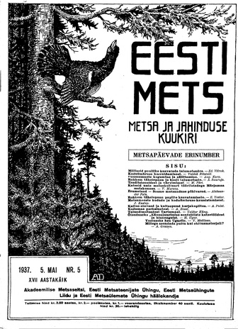 Eesti Mets ; 5 1937