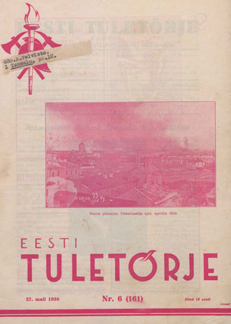 Eesti Tuletõrje : tuletõrje kuukiri ; 6 (161) 1938-05-27