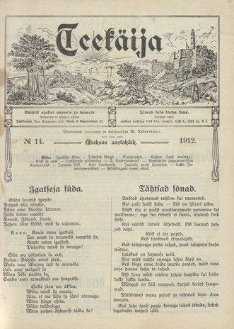 Teekäija : Eesti Baptisti Koguduse Ühenduse häälekandja ; 14 1912