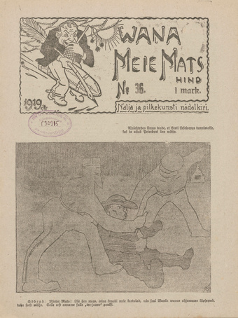 Vana Meie Mats : nalja- ja pilkekunsti nädalkiri ; 36 1919
