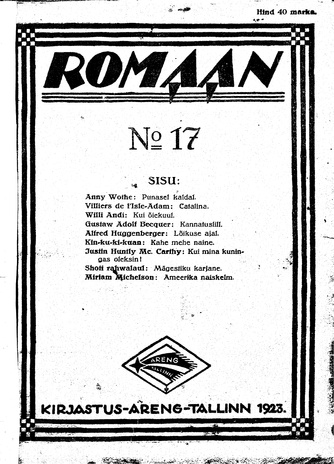 Romaan ; 17 1923