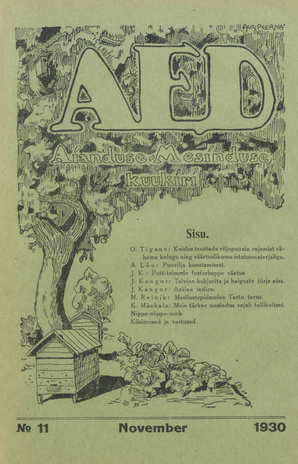 Aed : aianduse ajakiri ; 11 1930-11