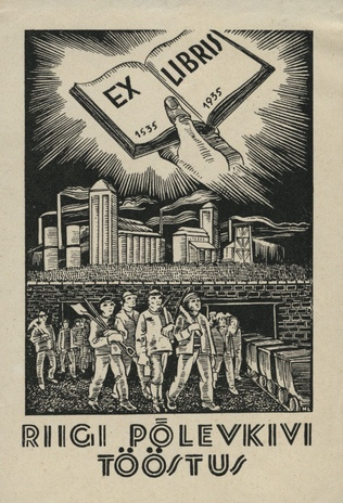 Ex libris Riigi Põlevkivi Tööstus 