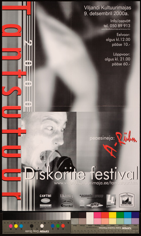 Tantsutuur 2000 : diskorite festival 