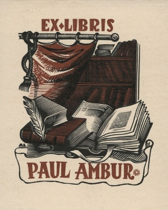 Ex-libris Paul Ambur 