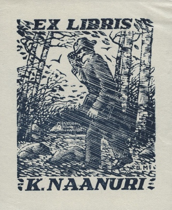 Ex libris K. Naanuri 