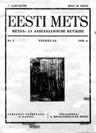 Eesti Mets ; 2 1930